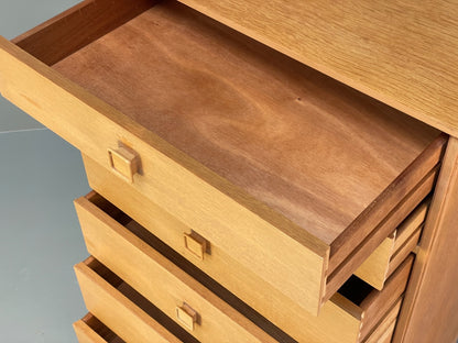 Vintage Oak Chest Of Drawers Mid Century 1960s By Limelight EB9770 MWOO - UKDK FURNITURE