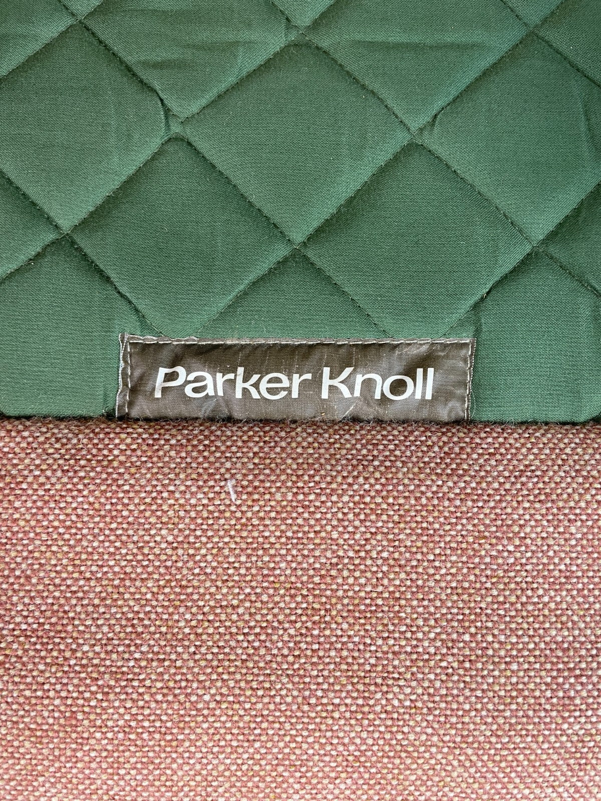 Vintage Lounge Chair Beech Frame Pink Parker Knoll Retro MCM EB6977 MNOR5