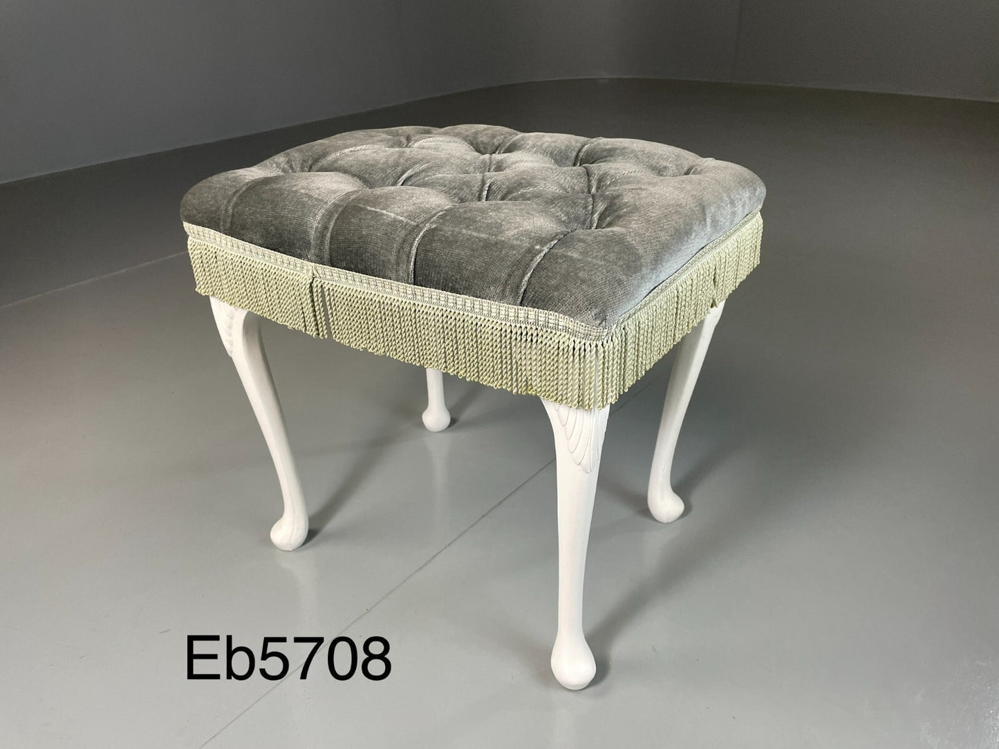 Vintage Bedroom Stool Kitsch 1980s Retro EB5708 VWOO13