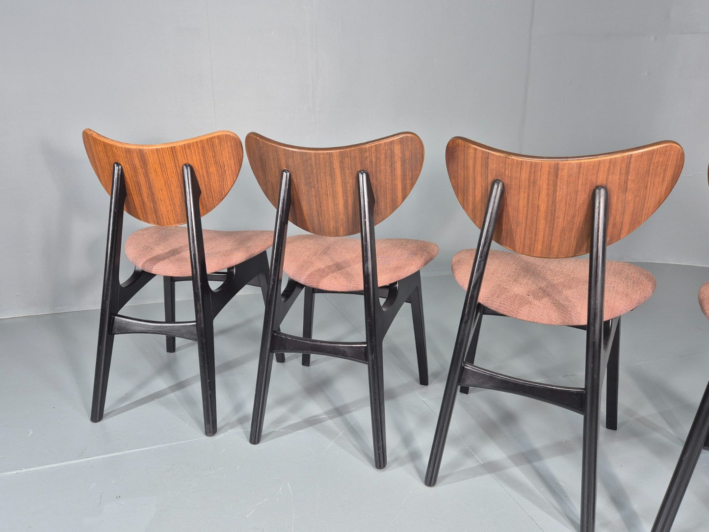 4 Librenza G Plan Dining Chairs New Upholstery 1950s Retro MCM EB11821 MDIN9