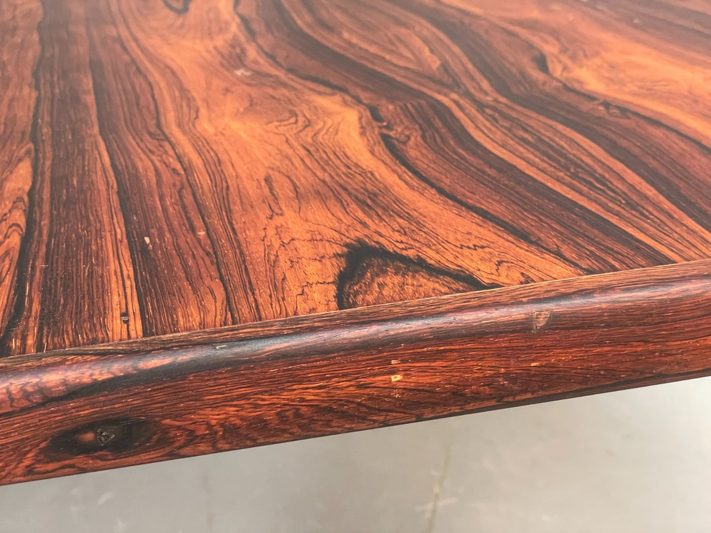 Vintage Rectangular Coffee Table Mid Century Norwegian Design EB10676 MWOO12