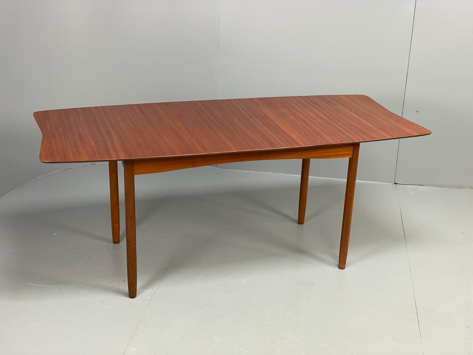 Vintage Teak Dining Table Extending Vanson 1960s Mid Century EB11550 MWOO0