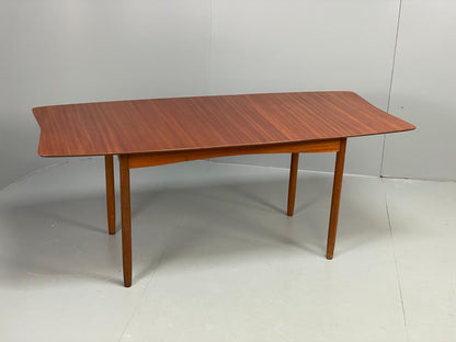 Vintage Teak Dining Table Extending Vanson 1960s Mid Century EB11550 MWOO0
