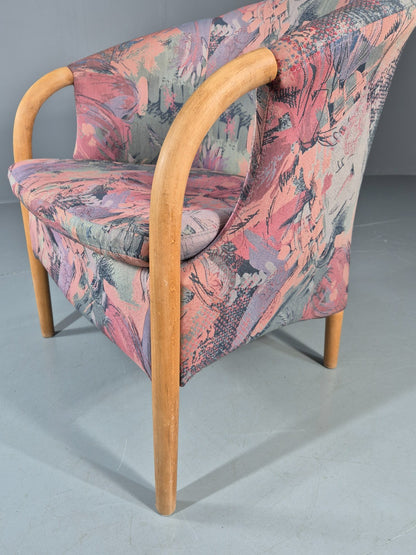 Vintage Tub Chair Stouby Multicoloured Danish Retro 1980s EB11347 MNOR3