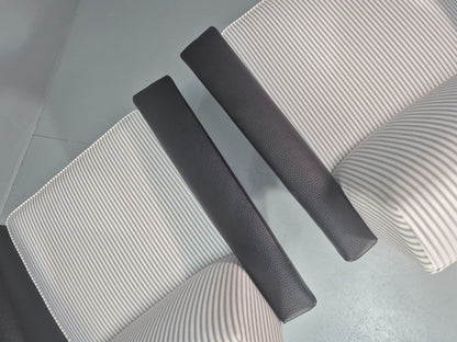 2 Mid Century Lounge Chairs Vintage Danish 1950s New Upholstery  EB10982 MNOR10