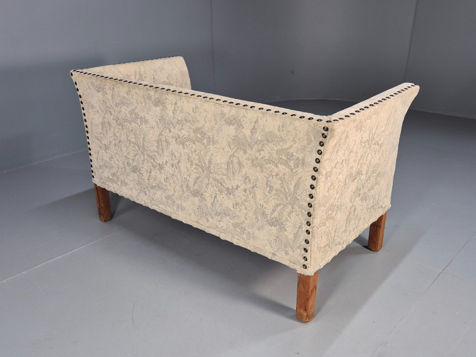 Vintage Danish 2 Seat Sofa Small Boxy 1950s Retro EB9560 M2SS - UKDK FURNITURE