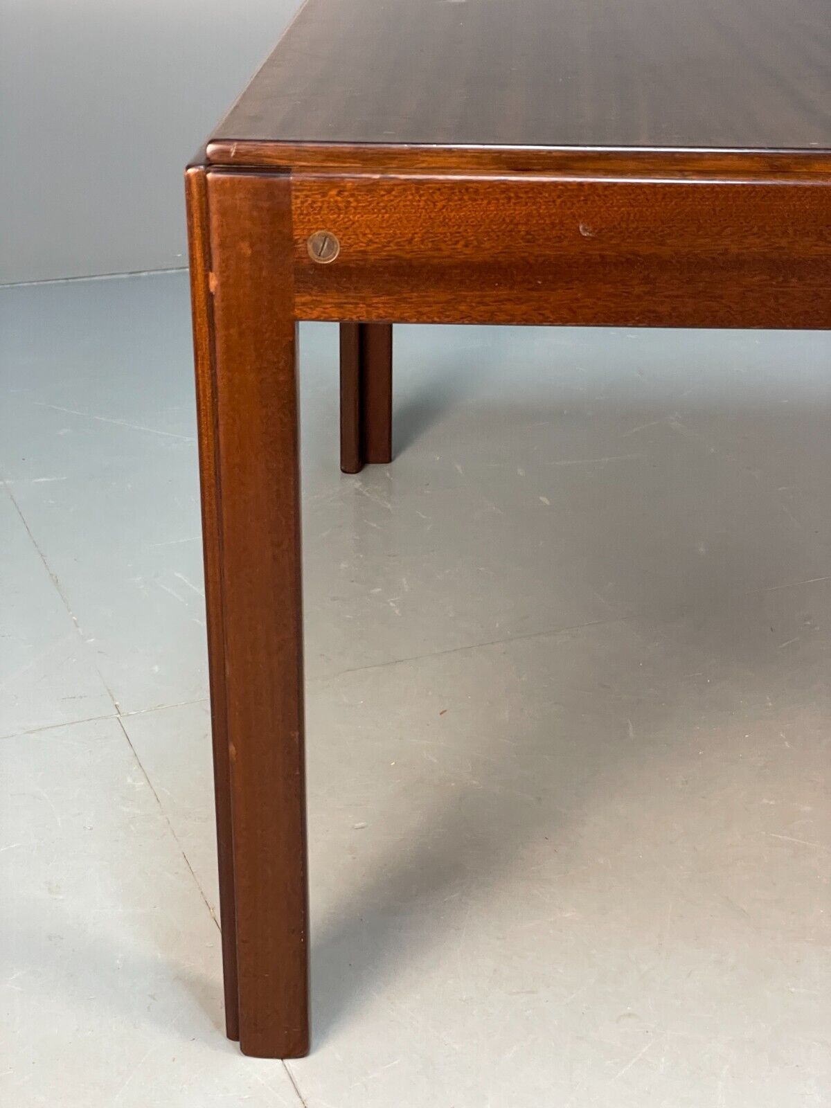 Vintage Danish Square Coffee Table Mahogany 1950s EB8673 MWOO - UKDK FURNITURE