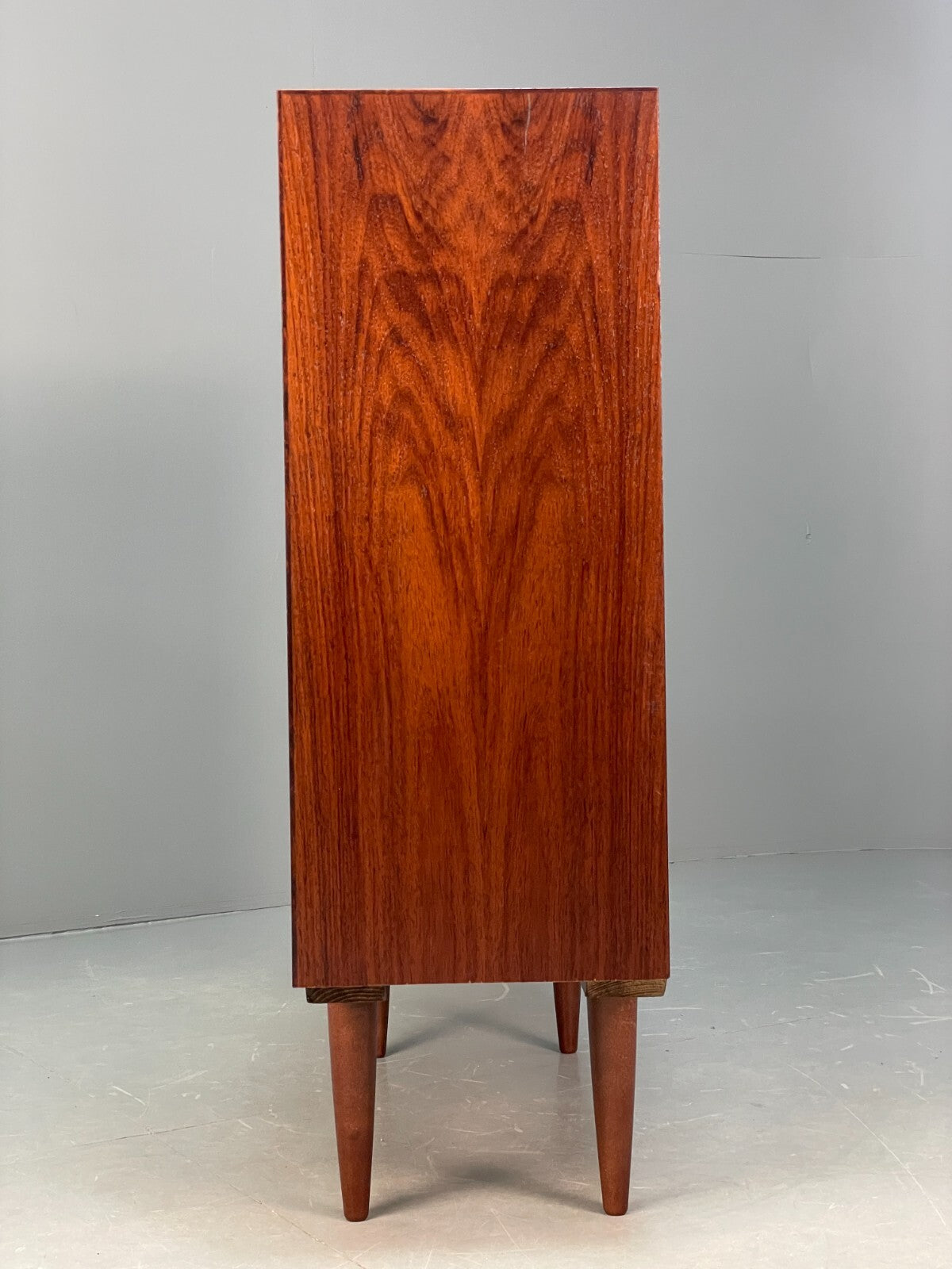 Midcentury Danish Bookcase Sliding Doors Torben B Nielsen Vintage EB8807 MWOO - UKDK FURNITURE
