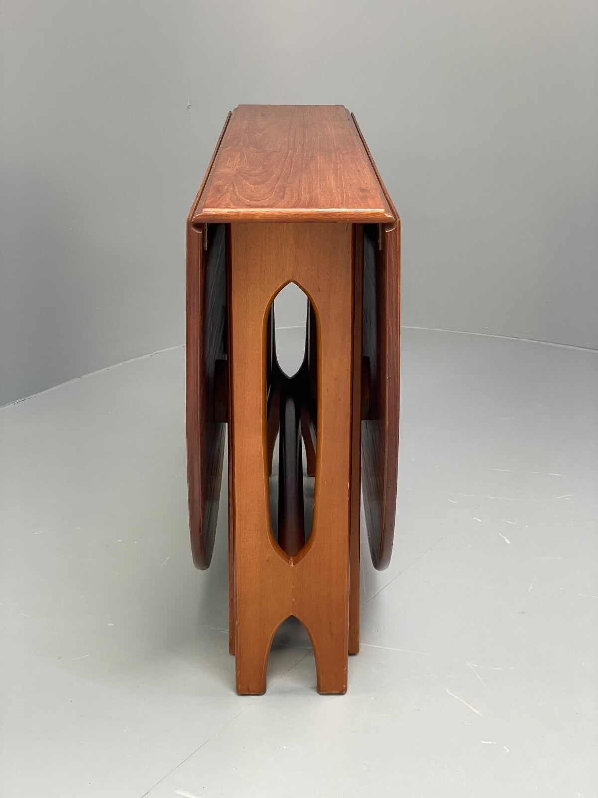 Vintage Teak Drop Leaf Dining Table By Jentique EB9766 MWOO - UKDK FURNITURE