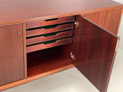 Vintage Danish Large Mahogany Sideboard 1970s EB7543 MWOO - UKDK FURNITURE