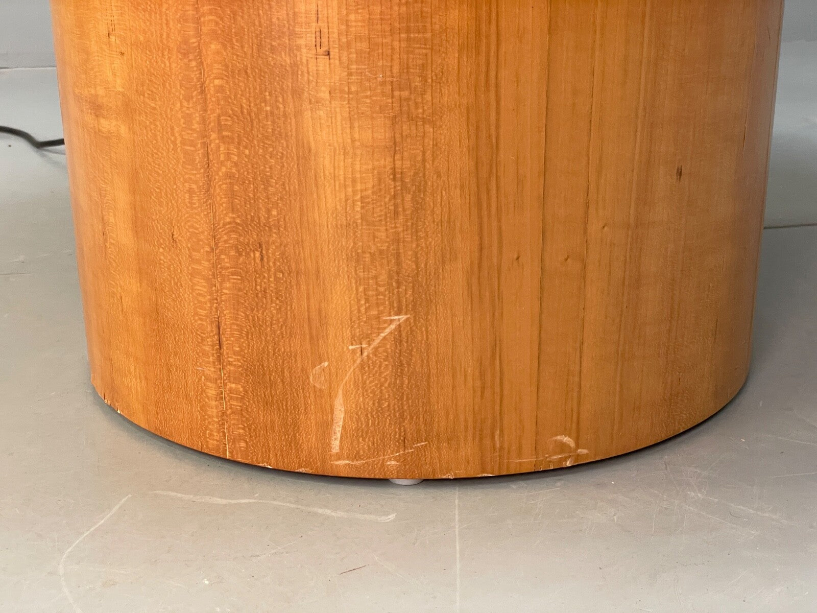 Circular Maple Coffee Table Height Adjustable Art Deco Themed Modern EB9439 MWOO - UKDK FURNITURE