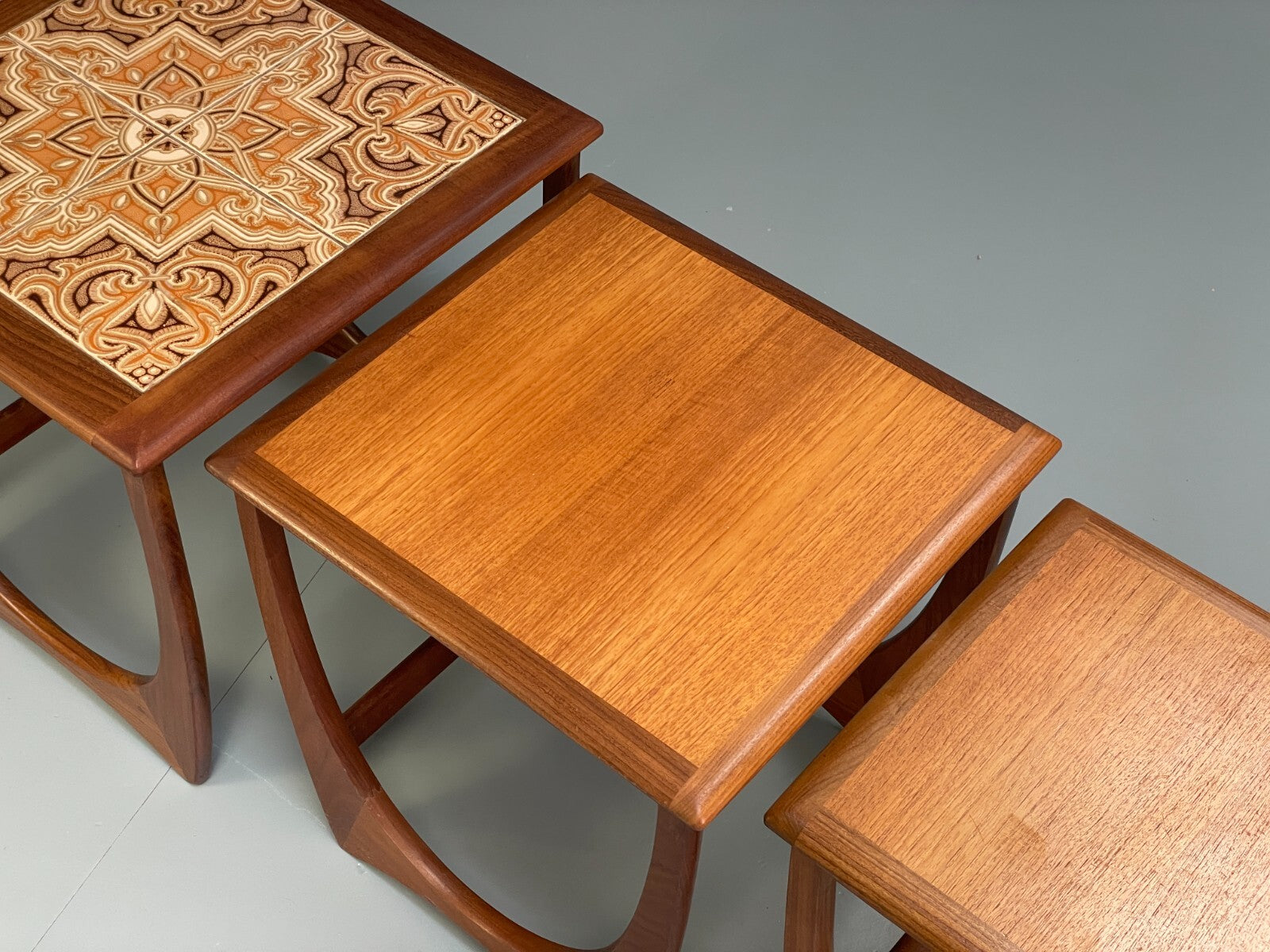 Vintage G Plan Astro Teak Nest of Tables 1970s Retro EB9522 MWOO - UKDK FURNITURE