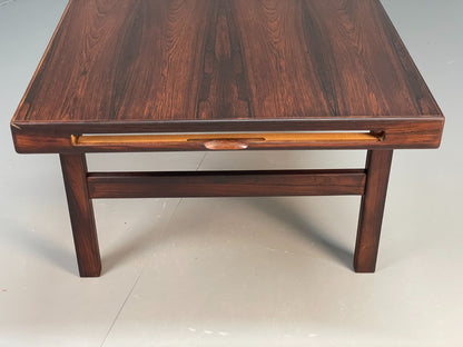Vintage Danish Coffee Table - 1960s Mid Century By Dyrlund No Shelf EB10943 MWOO19