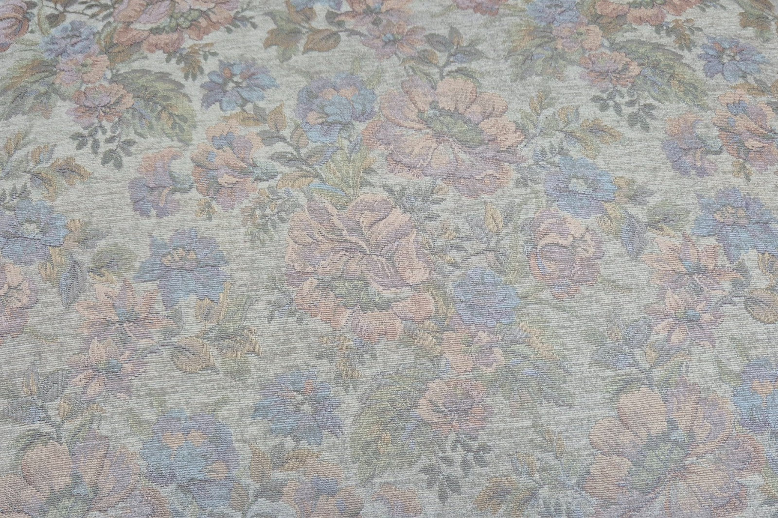 Vintage Two Seater Danish Curved Banana Sofa 1930s Art Deco Floral EB10795 V2SS20