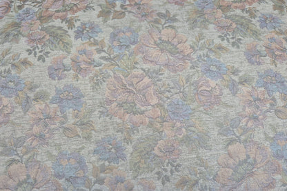 Vintage Two Seater Danish Curved Banana Sofa 1930s Art Deco Floral EB10795 V2SS20