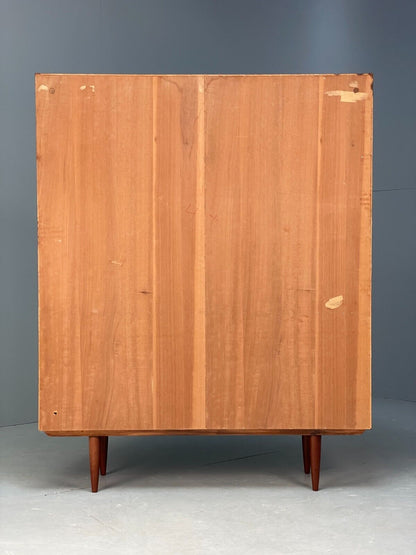 Vintage Danish Shelving Unit Retro Adjustable Storage Darkwood EB9103 MWOO - UKDK FURNITURE