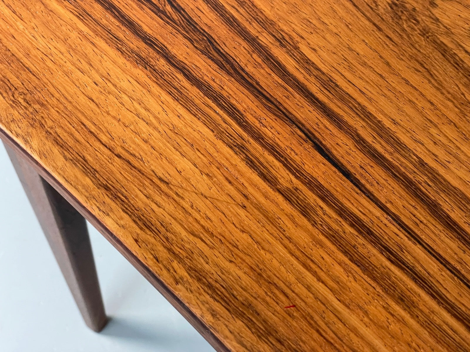 Curved 1960s Coffee Table Vintage Mid Century Danish With Shelf  EB10855 MWOO5