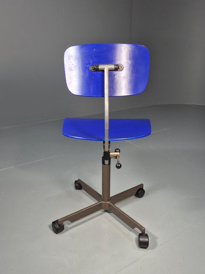 1960s Kevi Task Desk Chair Jorgen Rasmussen MCM Danish Retro  EB10822 MSWI4