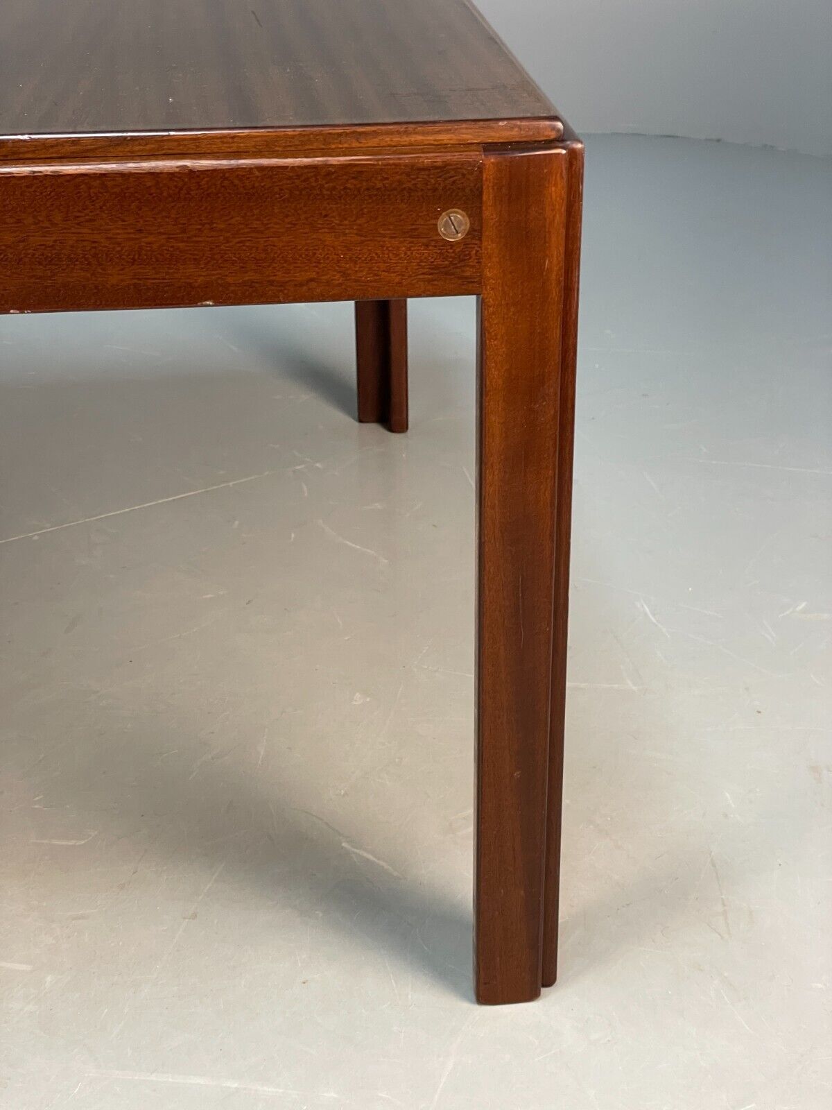 Vintage Danish Square Coffee Table Mahogany 1950s EB8673 MWOO - UKDK FURNITURE