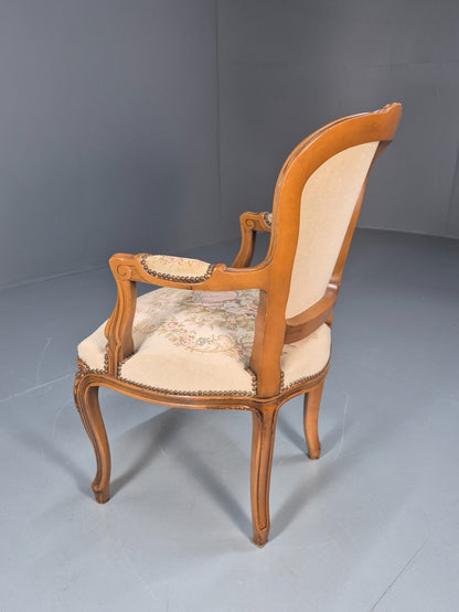 Vintage Rococo Lounge Chair 1960s Danish Retro Repro EB10734 VCLO10