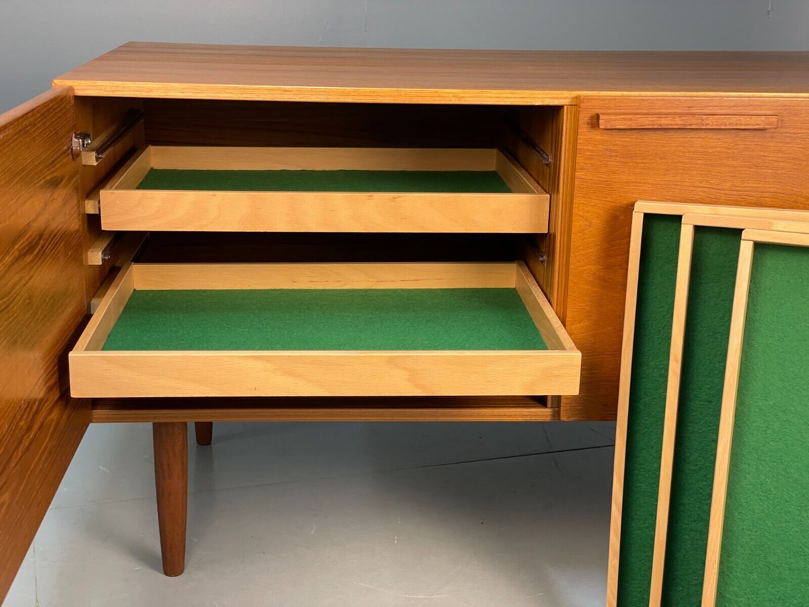 Midcentury Danish Teak Cabinet By Ib Kofod Larsen Vintage Storage EB8659 MWOO - UKDK FURNITURE
