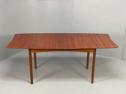 Vintage Teak Dining Table Extending Vanson 1960s Mid Century EB11550 MWOO2