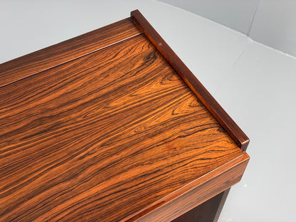 Vintage Compact Dressing Table 1970s Danish Retro Mirrored Storage EB10837 MWOO9