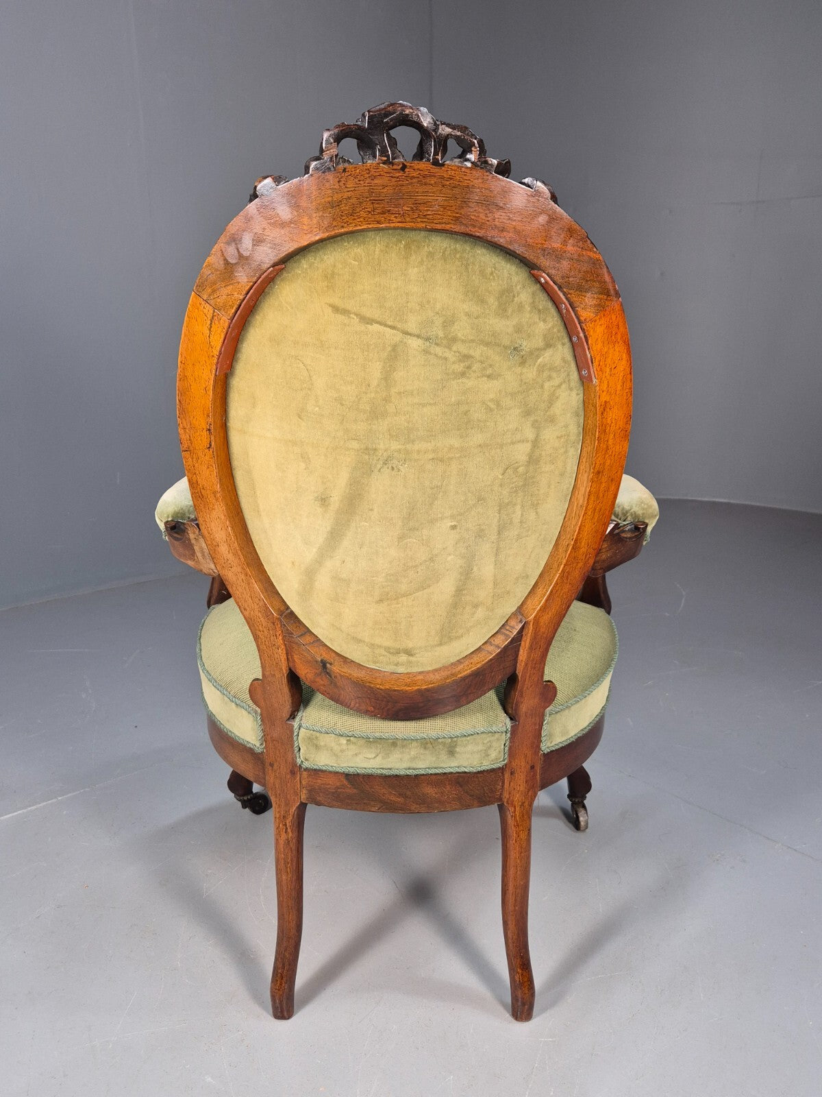Vintage Danish Fauteuil Rococo French Style 1900s Revival Antique EB9601 VCAR - UKDK FURNITURE