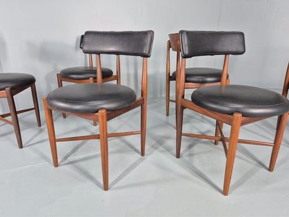 6 Vintage G Plan Circle Chairs 1970s Retro Mid Century Design Teak  EB11890 MDIN11