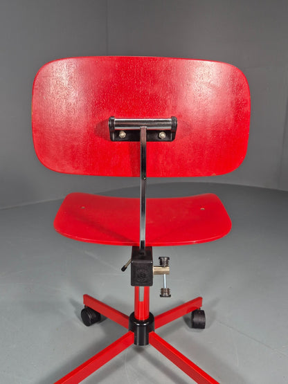 1960s Kevi Task Desk Chair Jorgen Rasmussen MCM Danish Retro EB10813 MSWI11