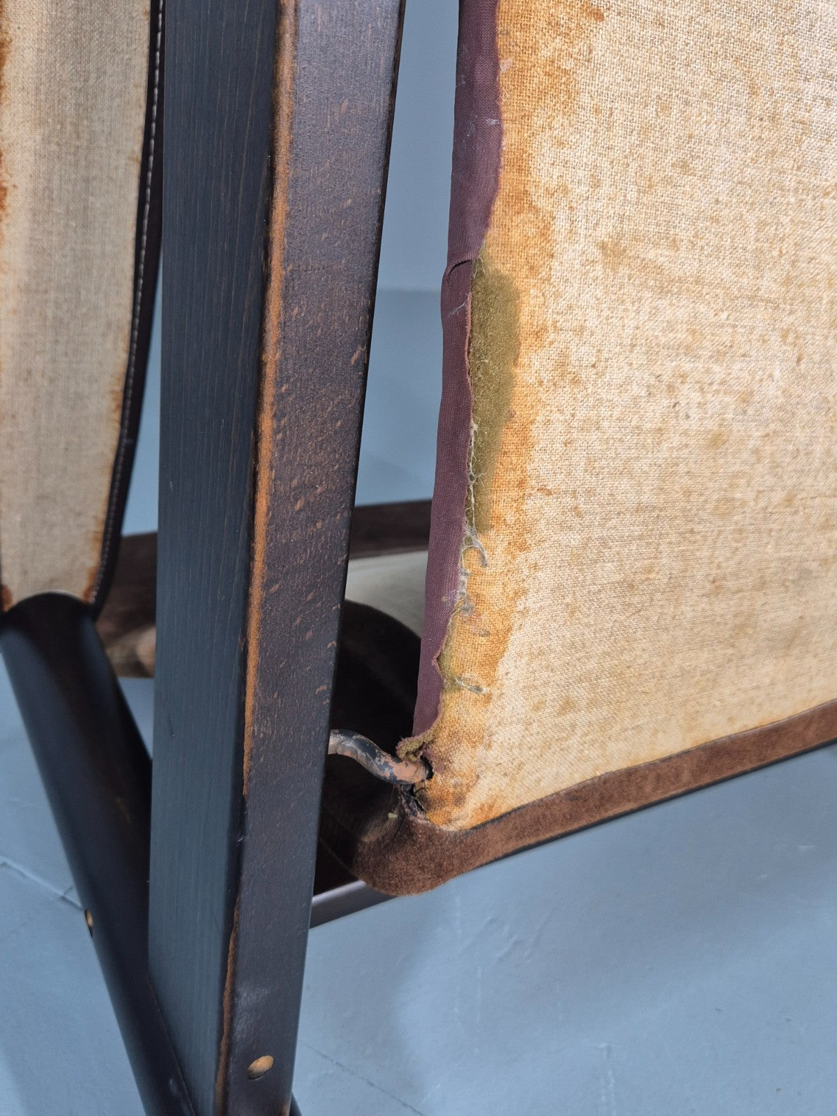 Vintage Leather Lounge Chair Gehl and Nissen Jeki Mid Century Retro EB11480 MNOR15