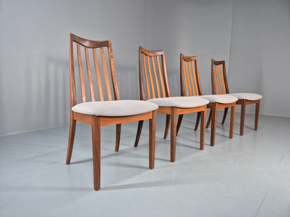 4 G Plan Dining Chairs Mid Century Teak Fresco Range 1970s  EB10981 VDIN2