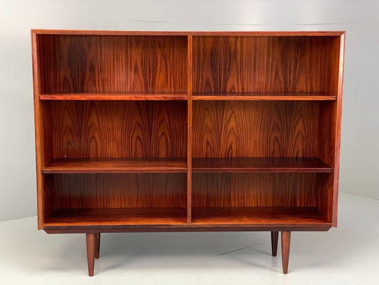 Vintage Danish Mid Century Bookcase By Brouer Adjustable Shelves EB8104 MWOO - UKDK FURNITURE