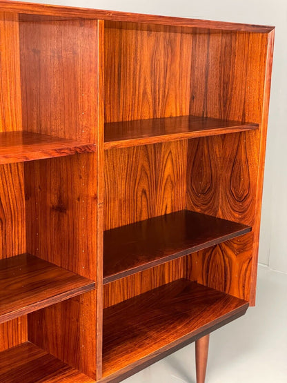 Vintage Danish Mid Century Bookcase By Brouer Adjustable Shelves EB8104 MWOO - UKDK FURNITURE