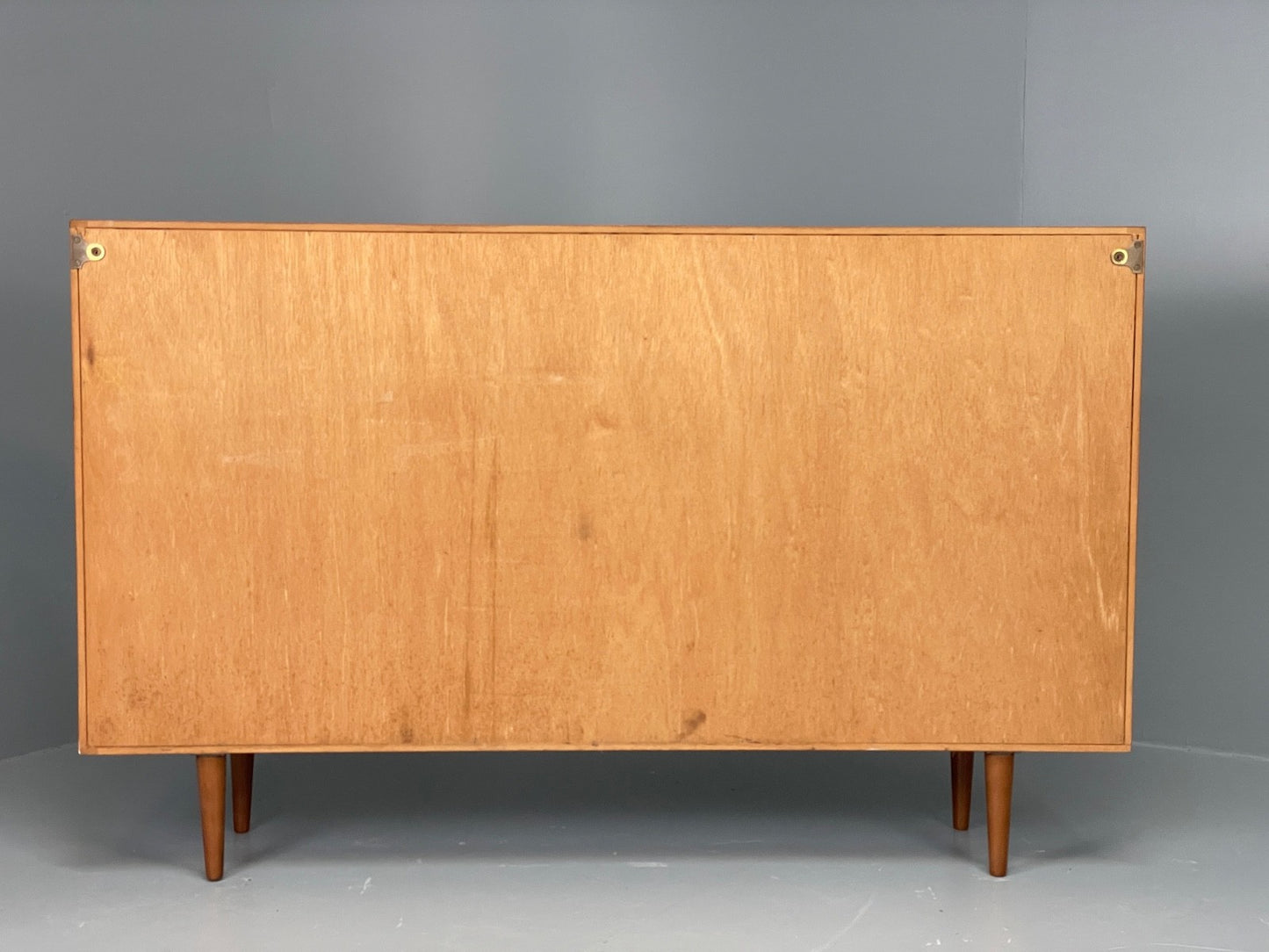 Vintage Teak Glazed Bookcase By H.Gibbs 1960s Shelving Retro  EB10968 MWOO17