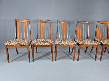 6 Fresco G Plan Dining Chairs High Back Teak 1970s Retro MCM  EB10054 MDIN1