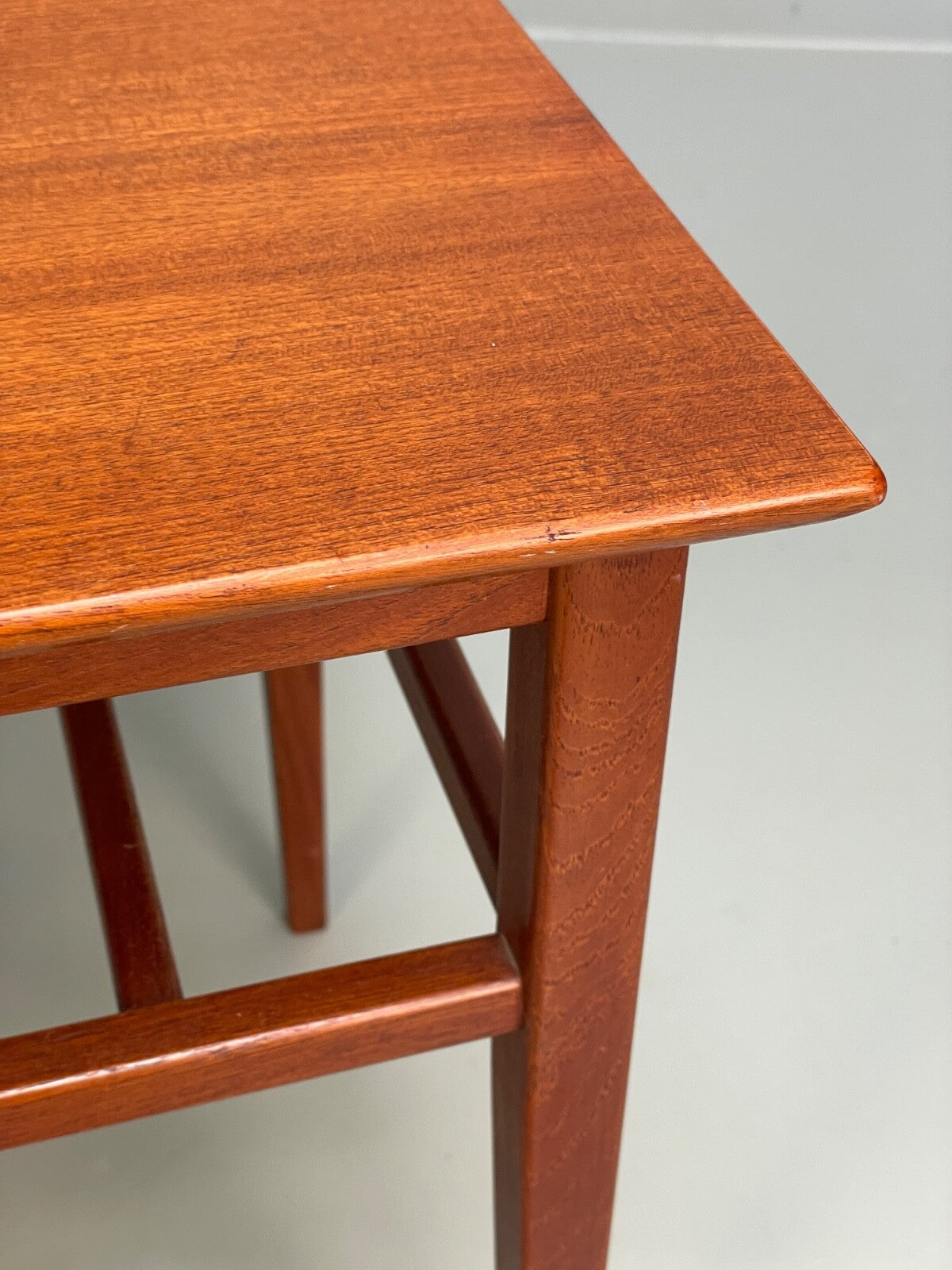 Vintage Solid Teak Bedside Tables Danish 1960s Mid Century EB9825 MWOO - UKDK FURNITURE