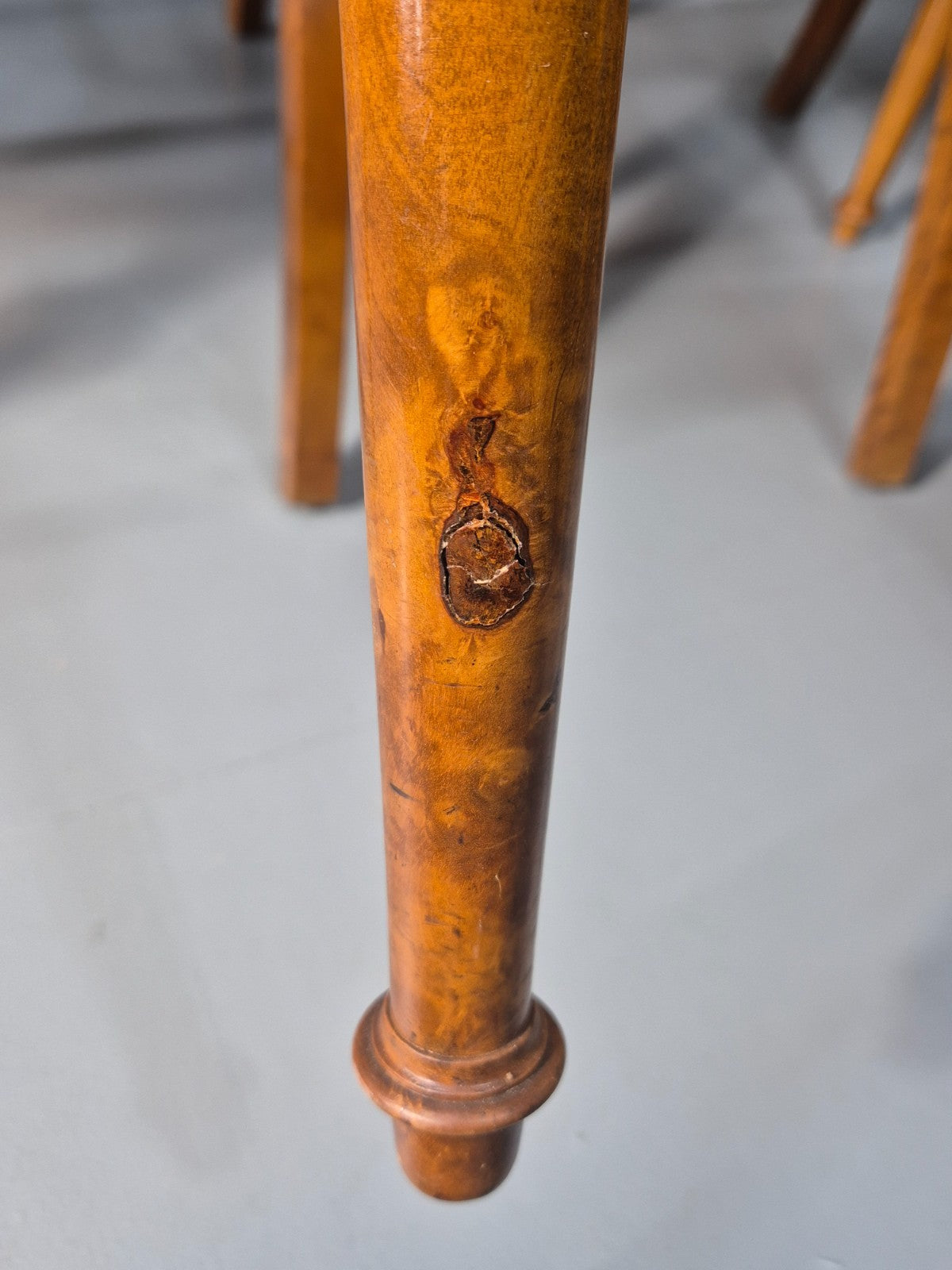 8 Biedermeier Birch Dining Chairs New Upholstery Swedish Design EB10818 VDIN12