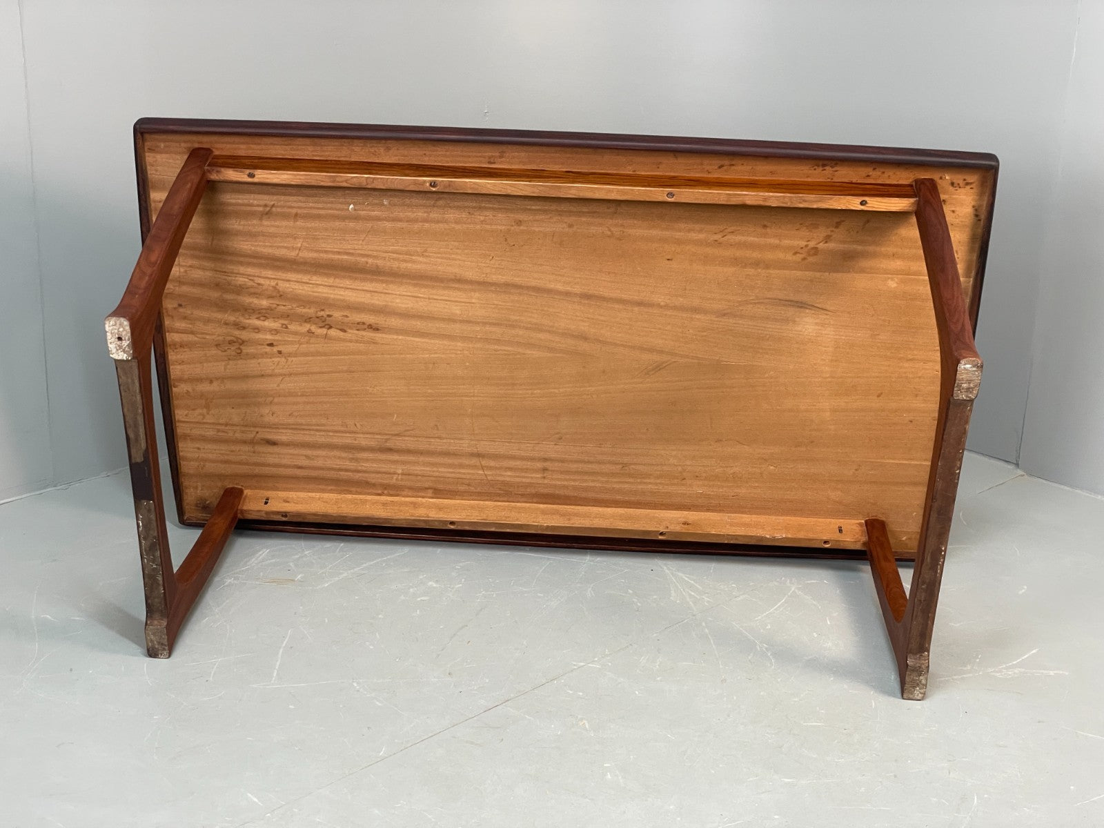 Vintage Rectangular Coffee Table Mid Century Norwegian Design EB10676 MWOO20