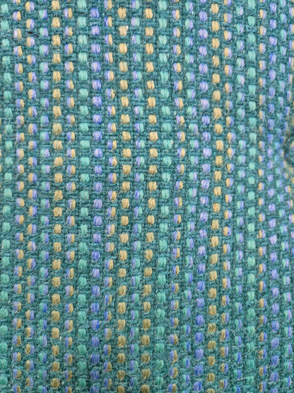 Vintage Danish Lounge Chair Blue Wool Retro MCM 1970s E8292 MNOR - UKDK FURNITURE