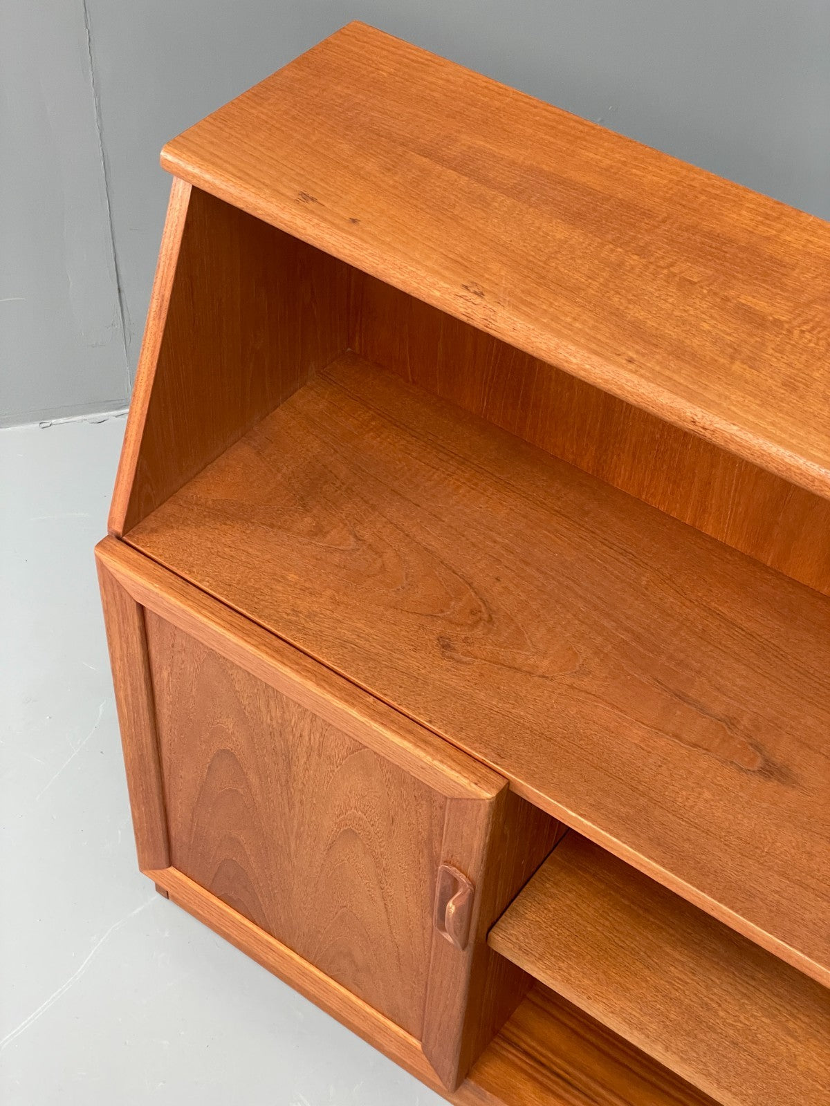Vintage Teak Shelving Unit By G Plan Angled Cabinet Retro EB11853 MWOO6