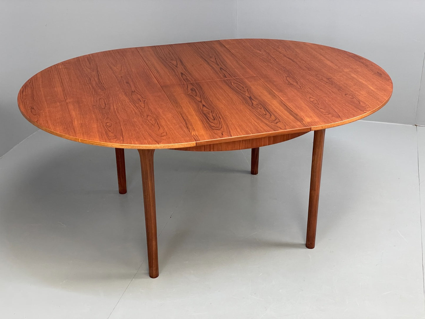 Vintage McIntosh Dining Table Circular Teak Extending 1960s Retro EB11685 MWOO0