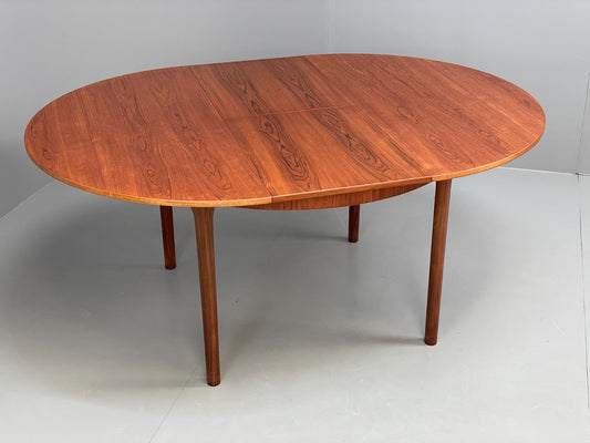 Vintage McIntosh Dining Table Circular Teak Extending 1960s Retro EB11685 MWOO0
