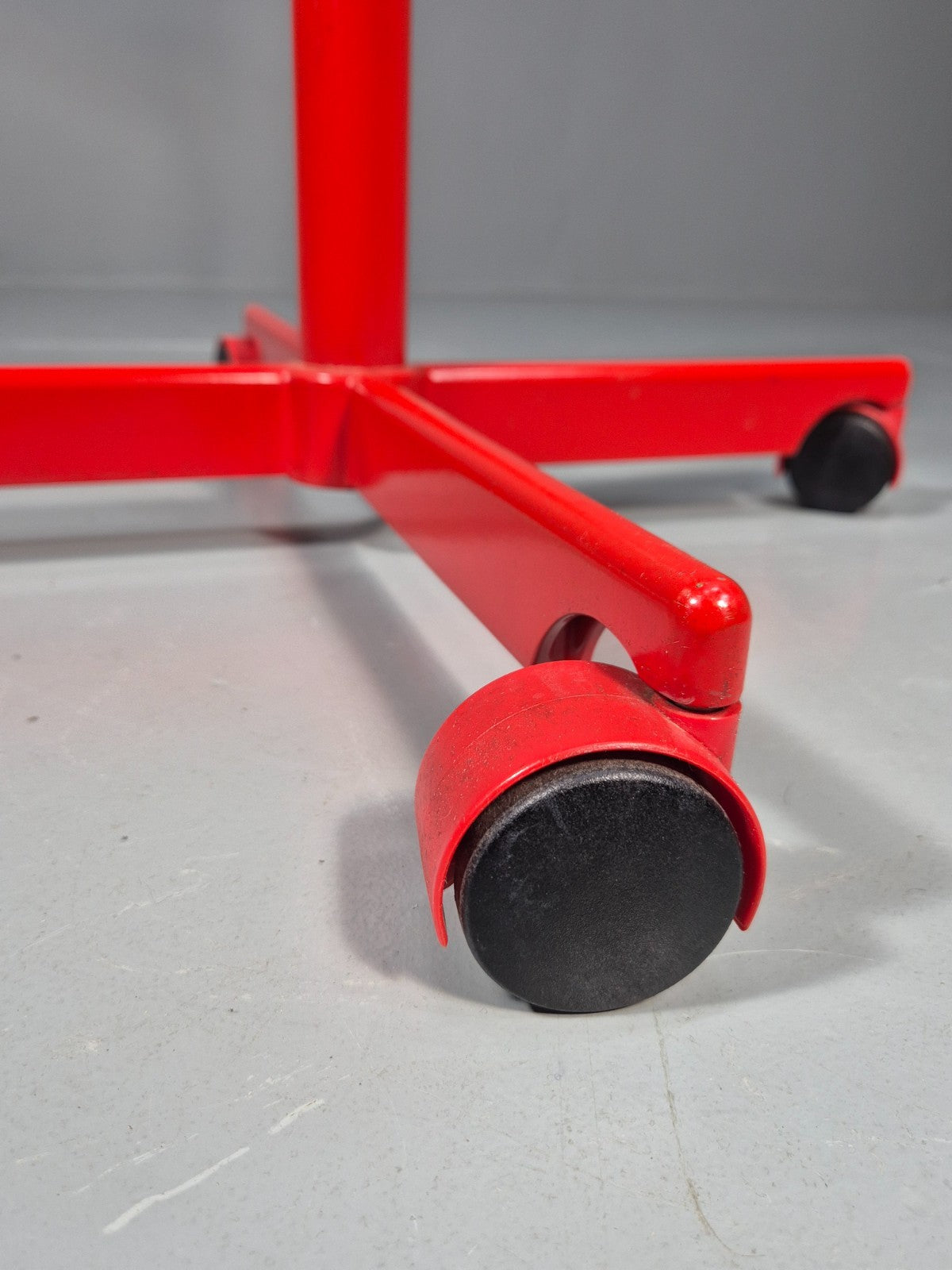 1960s Kevi Task Desk Chair Jorgen Rasmussen MCM Danish Retro Red EB10808 MSWI8