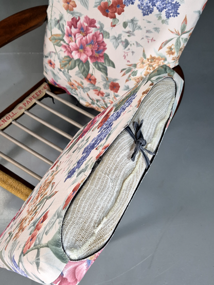 Vintage Lounge Chair Beech Frame Floral Parker Knoll Retro MCM 1960s EB7332 MNOR10