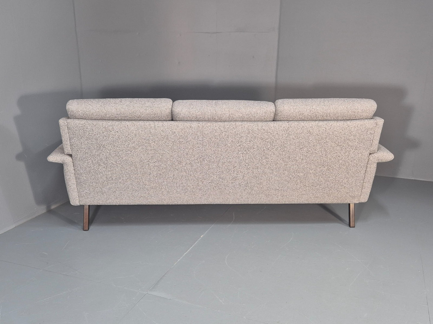 Fritz Hansen Three Seater Sofa by Arne Vodder New Upholstery MCM EB10970 M3SS16