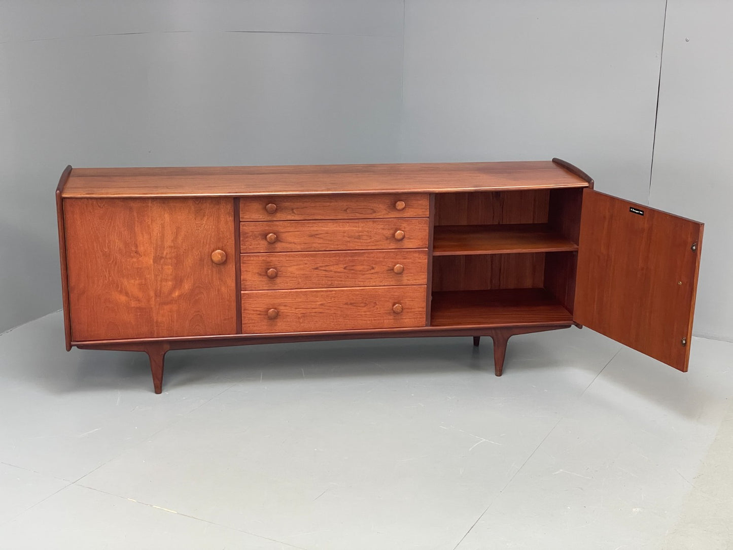 Vintage 1960s Teak Sideboard A Younger Mid Century John Herbert EB11861 MWOO2