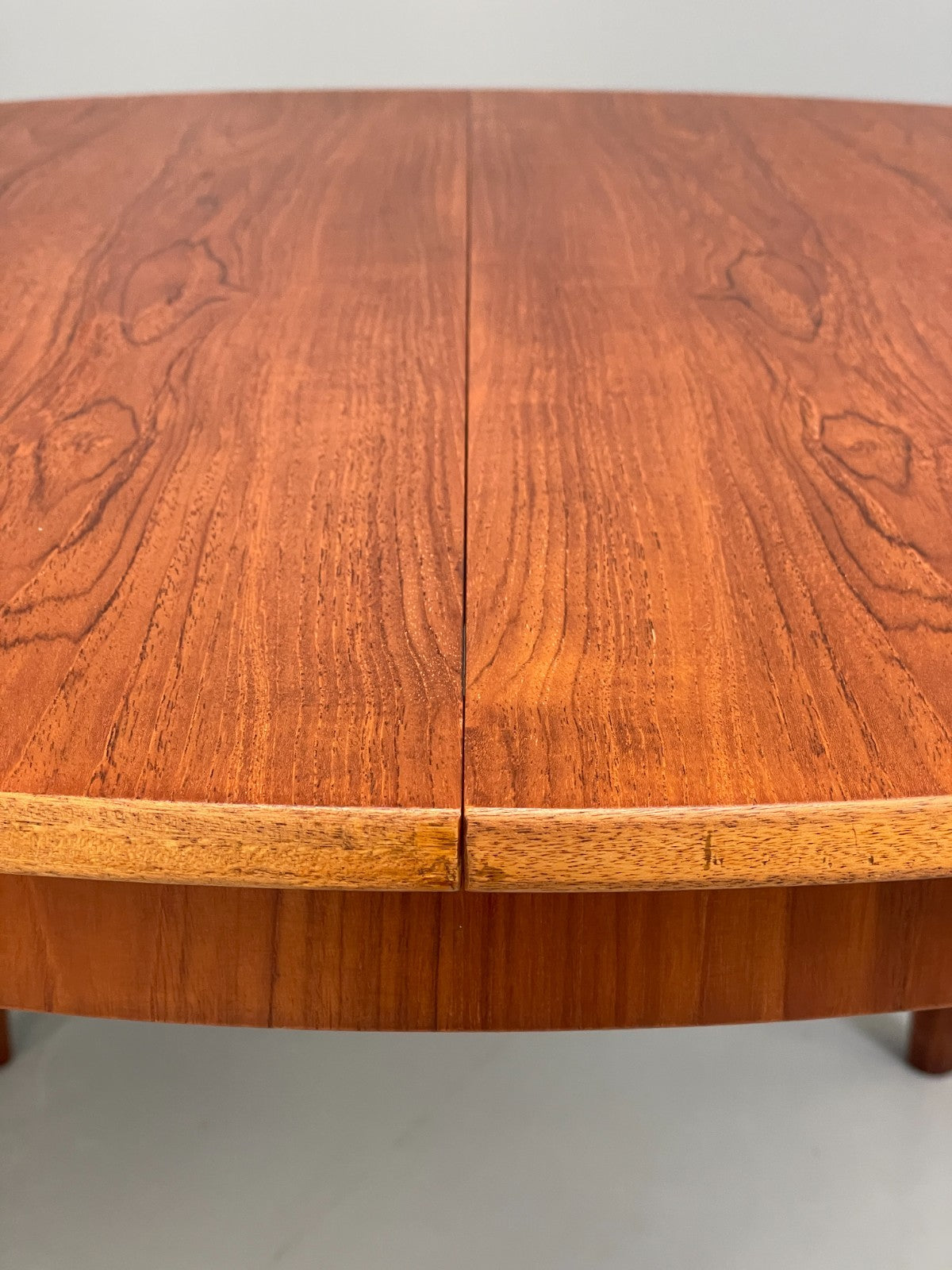 Vintage McIntosh Dining Table Circular Teak Extending 1960s Retro EB11685 MWOO17
