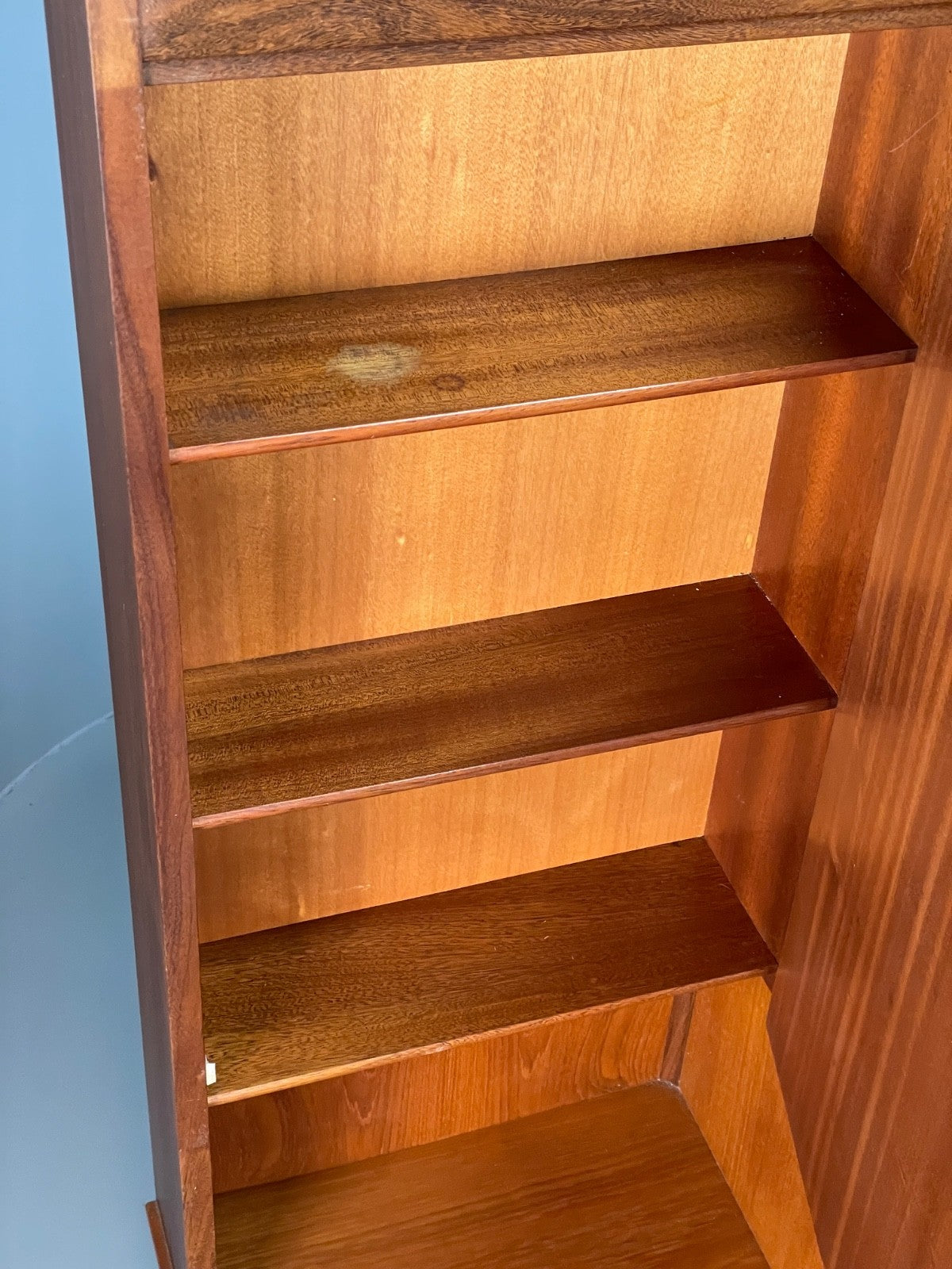 Vintage Teak Storage Unit Drawers Wardrobe Shelving 1960s Nathan EB11040 MWOO16