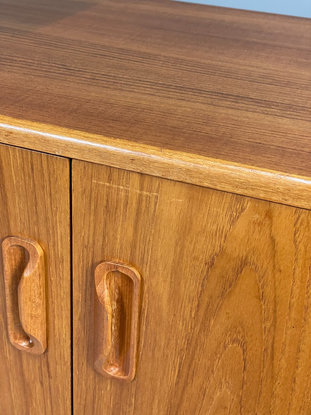 G Plan Teak Sideboard Fresco Range Shelving Retro 1970s TV Unit EB10946 MWOO9